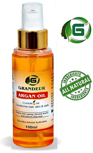 India Desire : Buy Grandeur Moroccan Argan Hair Oil 100ml At Rs 199 From Amazon [ Regula Price Rs 399]